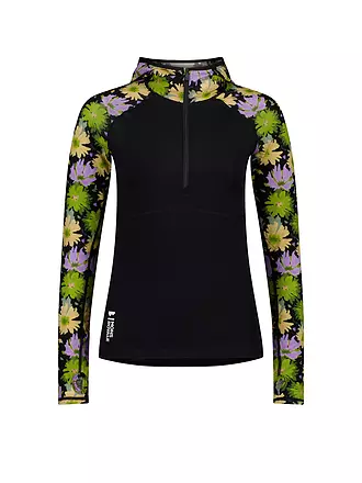 MONS ROYALE | Damen Unterziehshirt Bella Tech Floral Hoodie | 