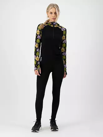 MONS ROYALE | Damen Unterziehshirt Bella Tech Floral Hoodie | 