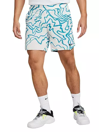 NIKE | Herren Laufshort NikeCourt Dri-FIT Slam | petrol