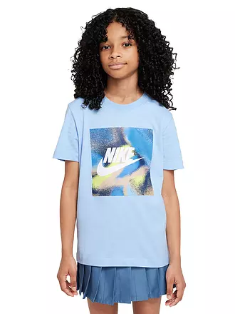 NIKE | Jungen T-Shirt NSW Club Express | hellblau