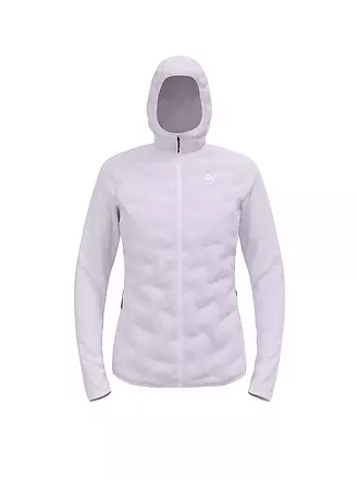 ODLO | Damen Laufjacke Zeroweight Insulator Hybrid Hoodie | lila