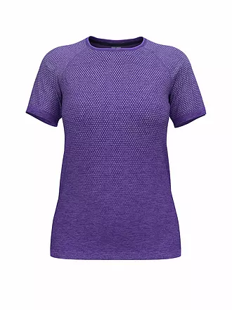 ODLO | Damen Laufshirt Essentials Seamless | lila