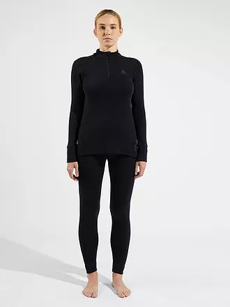 ODLO | Damen Unterzieh Tight  Natural Merino 260 | schwarz