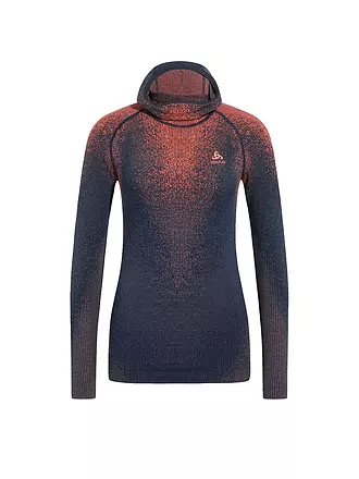 ODLO | Damen Unterziehshirt POW Blackcomb Base Layer mit Gesichtsschutz  | 