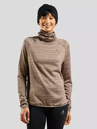 ODLO | Damen Unterziehshirt Run Easy Warm | grau