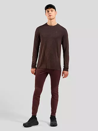 ODLO | Herren Laufshirt Essentials Seamless | dunkelrot