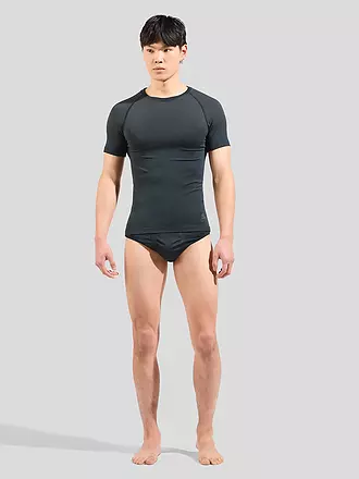 ODLO | Herren Laufwäsche Shirt Performance Light Base Layer | schwarz