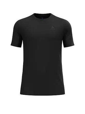 ODLO | Herren Unterzieh Funktionsshirt Natural Merino 160 | schwarz