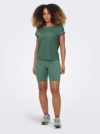 ONLY PLAY | Damen Fitnessshirt ONPAUBREE | dunkelgrün