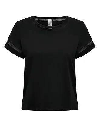 ONLY PLAY | Damen Fitnessshirt ONPCROSS | schwarz