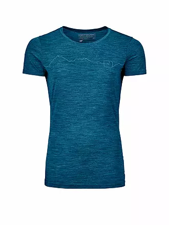 ORTOVOX | Damen Funktionsshirt Mountain 150 Cool | petrol