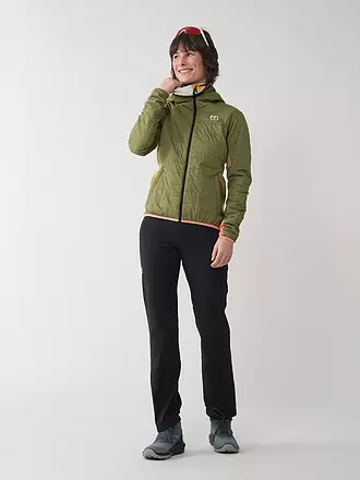 ORTOVOX | Damen Isojacke Piz Badus SW Hoodie | olive