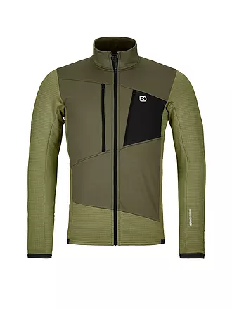 ORTOVOX | Herren Fleecejacke Grid | olive