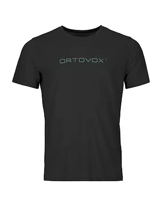 ORTOVOX | Herren Funktionsshirt Brand TS 150 Cool | schwarz