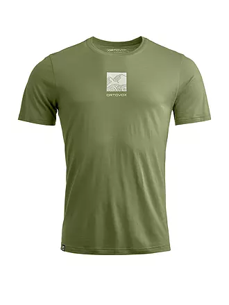 ORTOVOX | Herren Funktionsshirt Tec Abstract TS 120COOL | olive