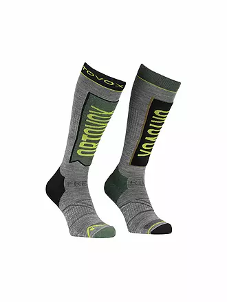 ORTOVOX | Herren Skitourensocken Free Ride Long | olive