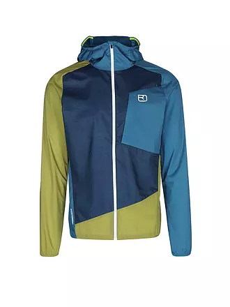 ORTOVOX | Herren Windjacke WIndbreaker Hoodie | blau