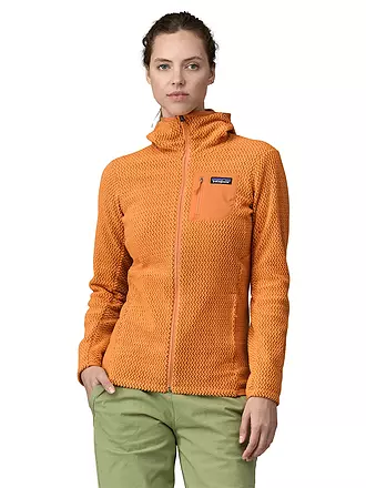 PATAGONIA | Damen Fleecejacke R1® Air Full-Zip Hoodie | orange