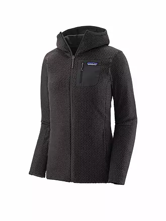 PATAGONIA | Damen Fleecejacke R1® Air Full-Zip Hoody | schwarz