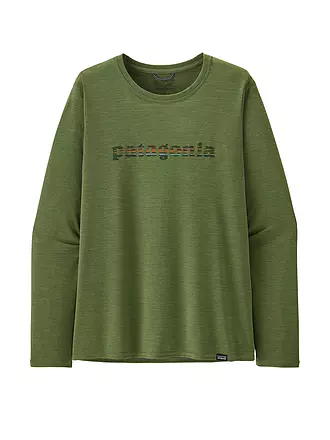 PATAGONIA | Damen Funktionsshirt Long-Sleeved Capilene® Cool Daily Graphic | hellblau