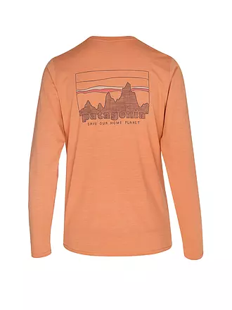 PATAGONIA | Damen Funktionsshirt Long-Sleeved Capilene® Cool Daily Graphic | orange