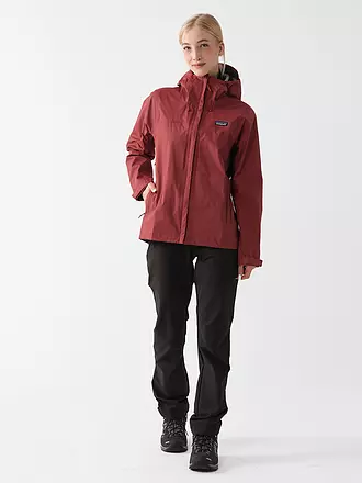 PATAGONIA | Damen Wanderjacke Torrentshell 3L | dunkelrot