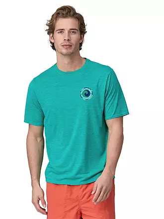 PATAGONIA | Herren Funktionsshirt Capilene® Cool Daily Graphic | hellblau