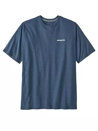 PATAGONIA | Herren T-Shirt P-6 Logo | blau