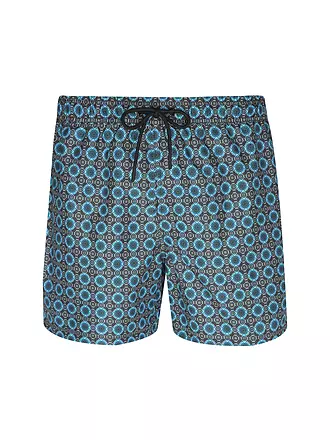 PAUL | Herren Badeshort Printed | hellbraun