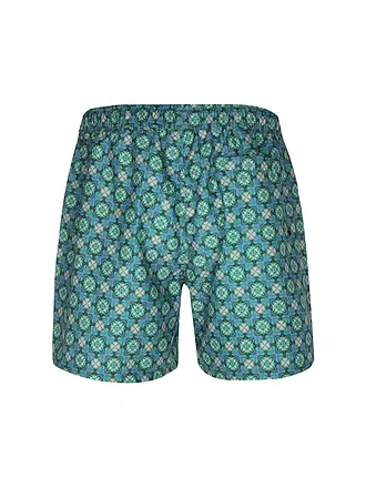 PAUL | Herren Badeshort Printed | hellbraun