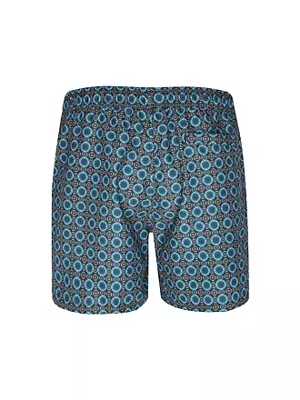 PAUL | Herren Badeshort Printed | grün