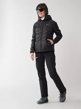 PEAK PERFORMANCE | Damen Freizeitjacke Elevate Liner Hoodie | schwarz