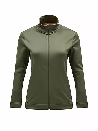 PEAK PERFORMANCE | Damen Unterziehjacke Rider Tech Zip Hoodie | olive