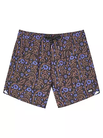 PICTURE | Herren Badeshort Piau 15 Printed | blau