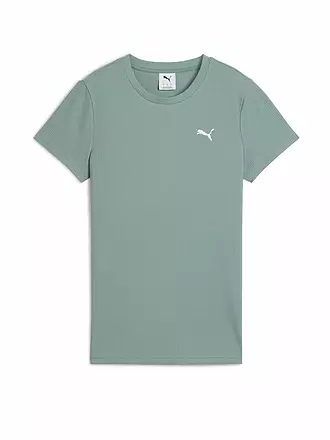 PUMA | Damen T-Shirt Elevated | hellgrün