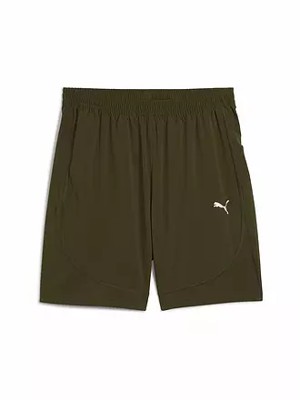 PUMA | Herren Fitnessshort Flex Woven 7Inch | olive