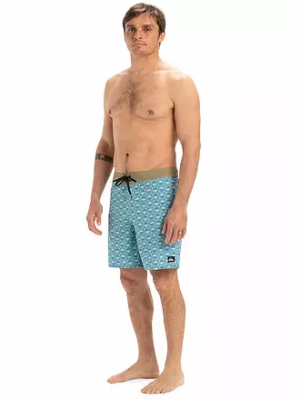 QUIKSILVER | Herren Beachshort Surfsilk Straight Leg 18 | hellblau