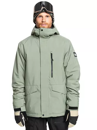 QUIKSILVER | Herren Snowboardjacke Mission Solid | hellgrau