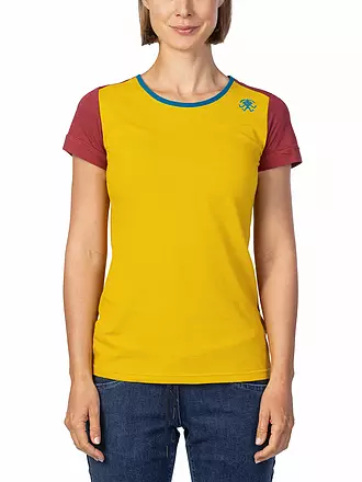 RAFIKI | Damen Klettershirt Chulilla Modal | gold