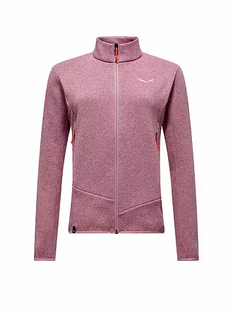 SALEWA | Damen Fleecejacke Puez Rocca PL | rosa