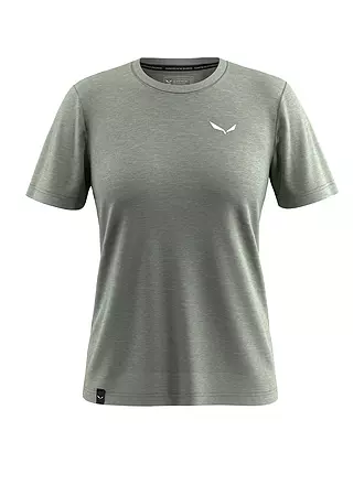 SALEWA | Damen Funktionsshirt Eagle Minilogo Merino | hellgrün