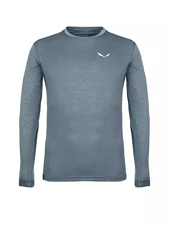 SALEWA | Herren Funktionsshirt Puez Melange Dry’Ton | hellgrau