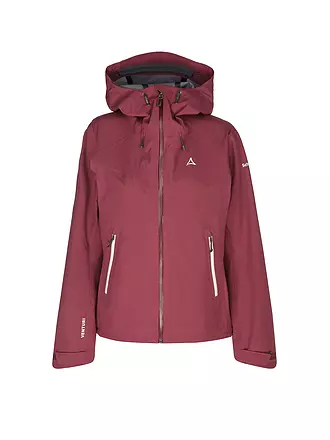 SCHÖFFEL | Damen Wanderjacke Cascata 3L Hoodie | dunkelblau