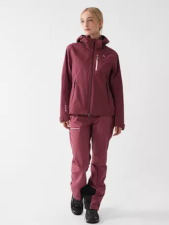 SCHÖFFEL | Damen Wanderjacke Gaschurn GTX 2L Hoodie | türkis