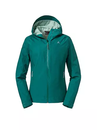 SCHÖFFEL | Damen Wanderjacke Wamberg L 2L Hoodie | petrol