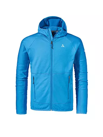 SCHÖFFEL | Herren Fleecejacke Cascata Hoodie | blau