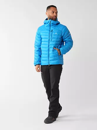 SCHÖFFEL | Herren Touren Isojacke Tschierval Hoodie | blau