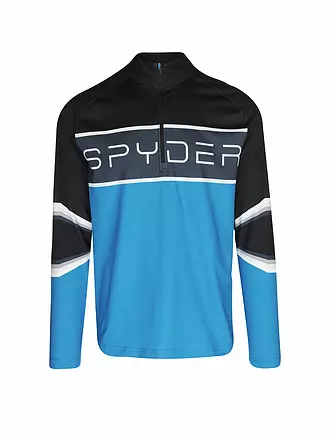 SPYDER |  Herren Unterzieh Zipshirt Premier | schwarz