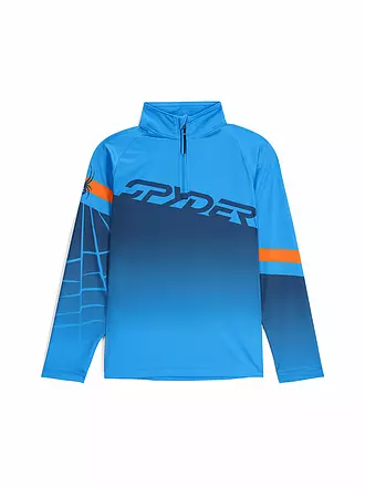 SPYDER | Kinder Unterzieh Zipshirt Incline | blau