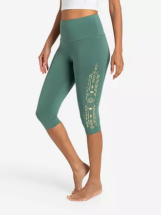 THE SPIRIT OF OM | Damen Yogatight Capri | 